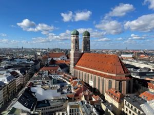Blick vom Münchner Rathaus